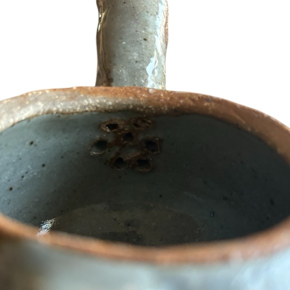 EC Modern Home Decor Handmade Ceramic Grey Teapot - Picture 8 of 12